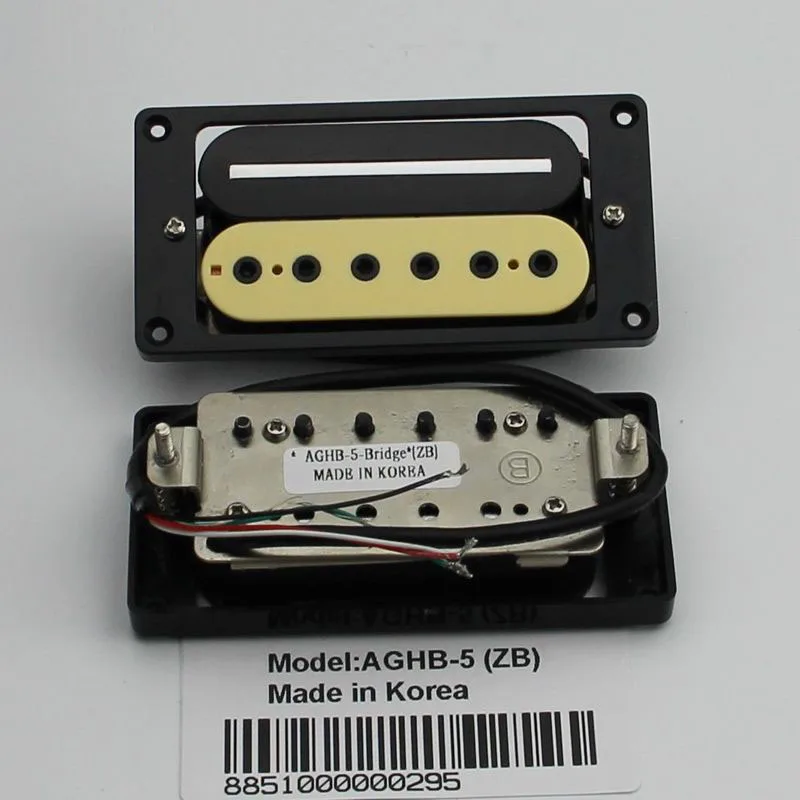 Inner Six Angle Five Line Pickup zebra Guitar Pickups(bridge&neck)