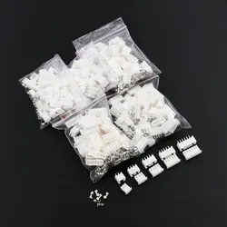 100Sets Mix Kit XH2.54 2P 3P 4P 5P 6P Connector Leads Header Housing Pin header Terminal Set