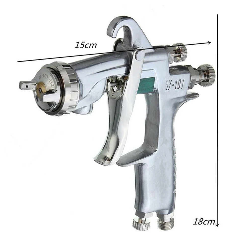 W-101 Spray Gun w101 HVLP Manual Paint Gun Gravity Type 0.8/1.0/1.3/1.5/1.8mm 134G 400ml Car Coating Painting