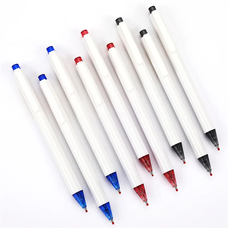 1 Pcs Simple Solid Color Transparent 0.5mm Press Gel Pen Cartoon School Students Office Writing Stationery Escolar Signature Pen