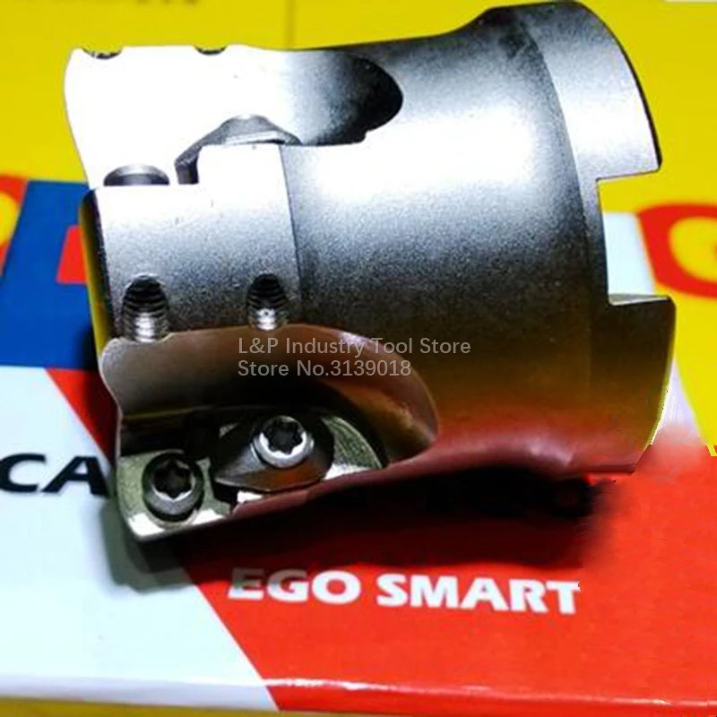 EGO Tornio Meccanico Face Fresatura Testa Taglierina Mandrino ASR20 ASR30 ASR40 ASR50 Portautensili CNC Inserto EDNW13T4TN Supporto