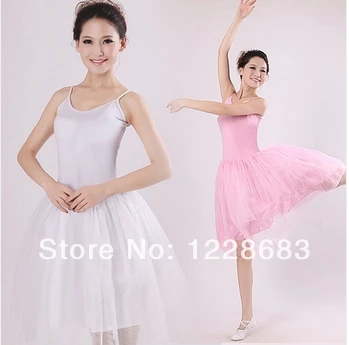 Tulle Ballet Skirts Tutu Dress  Ballet Lyrical Dance Skirt Pink Black White Swan Lake Costume