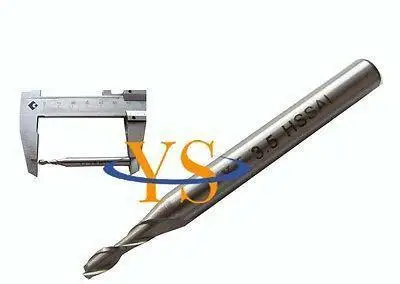 10 قطعة 2 الناي 3 مللي متر X4MM عرقوب HSS نهاية قاطعة المطحنة CNC الطحن مخرطة