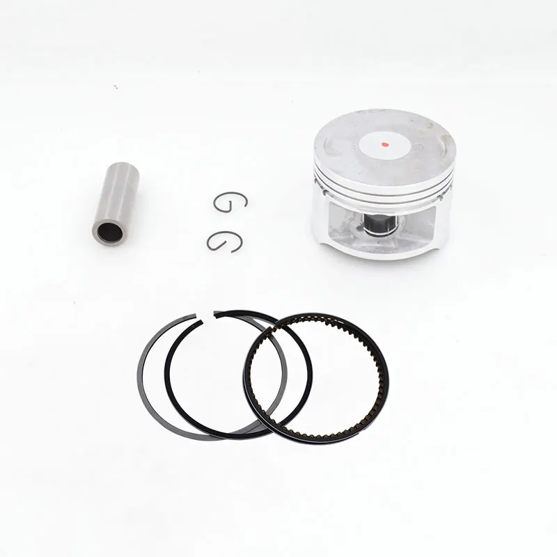 Motorcycle 57 mm Flat Piston 15 mm Pin Ring Set Kit Assembly For Suzuki Haojue Qingqi EN150 GZ150 QS150 150cc