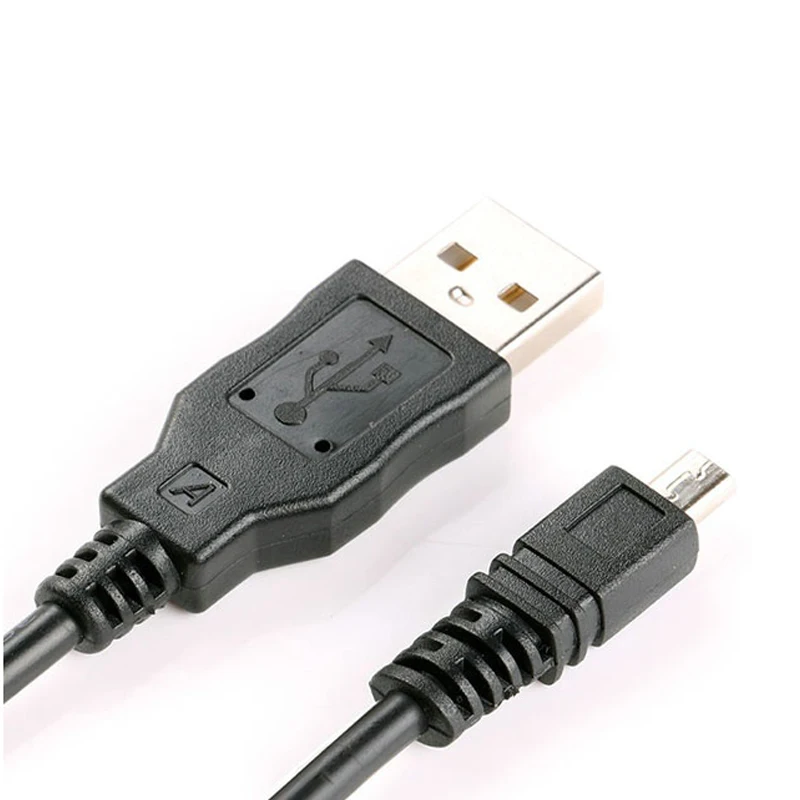 USB Data Cable Camera Data Pictures Video Sync Transfer Cables 8pin 150cm for Nikon Olympus Pentax Sony Panasonic Sanyo