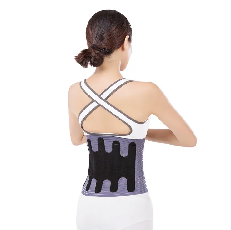 Delux Medical Back Support Belt Heated Press Waist Brace For Back Pain Waist Support Corset Trimming Belly Fat and Slim Waist