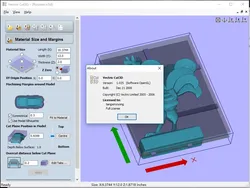 Programa de grabado CNC Vectric Cut3D 1.025, idioma inglés, versión grieta