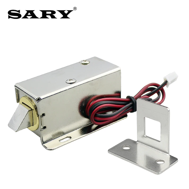 DC12V small electromagnetic lock 24V locker door electric control lock electric bolt lock drawer solenoid electric lock