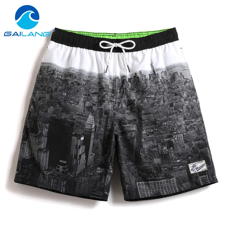 Gailang Brand Men Beach Board Shorts Jogger Bermudas Man Active Swimsuits Quick Drying Swimwear Mens Short Bottoms Boxers Trunks