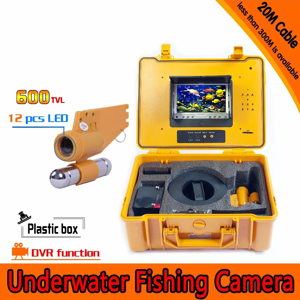 

7 Inch 600TVL Under Water 20M DVR AV Endoscope Camera