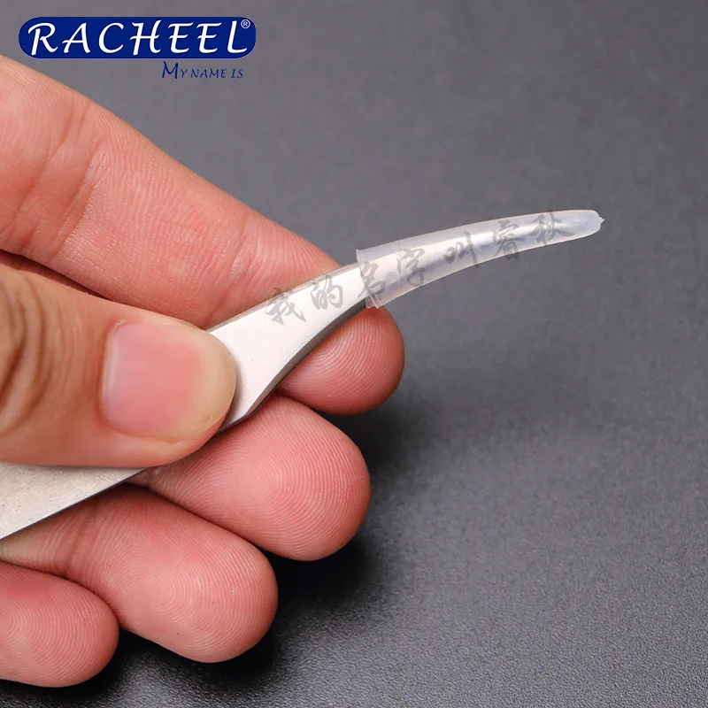 Anti-static ESD Tweezers for False Eyelashes Grafting Extension Hyperfine High Precision Stainless Steel Pincers