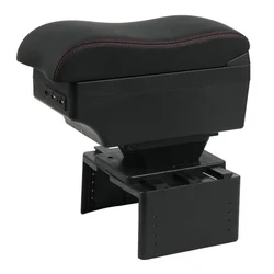 For Renault Dacia Logan Lodgy armrest box central Store content box with cup holder ashtray Generic model