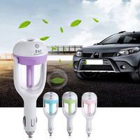 50ML 12V Car air freshener mini Humidifier Air Purifier Aroma and car Aromatherapy Mist Maker Fogger Essential oil diffuser