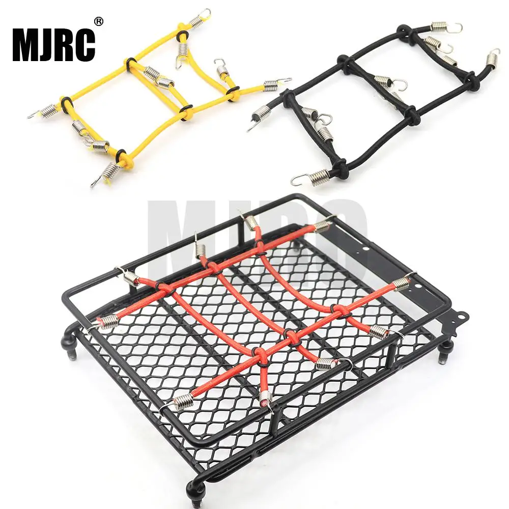 

For Trax Trx-4 Axial Scx10 Net D90 Rc4wd 1:10 Rc Car New Elastic Luggage Net Car Roof Rack Storage Net With Hooks Rubber Band