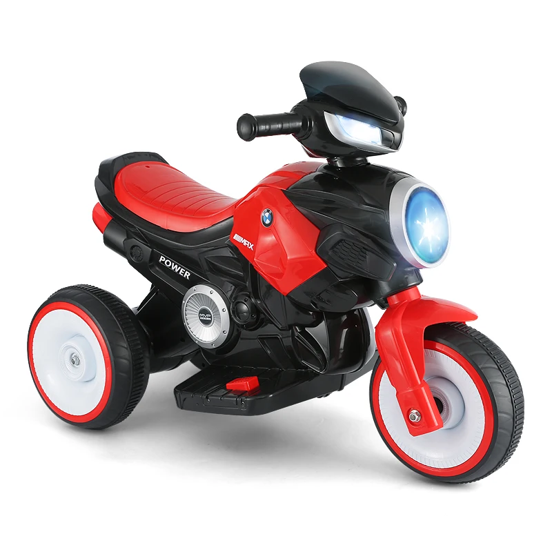 Kind Elektrisches Motorrad Dreirad Batterie Auto mit Musik Kinder Fahrt auf Dreirad Spielzeug für Kinder Sammlerstück Autos Spielzeug für Jungen