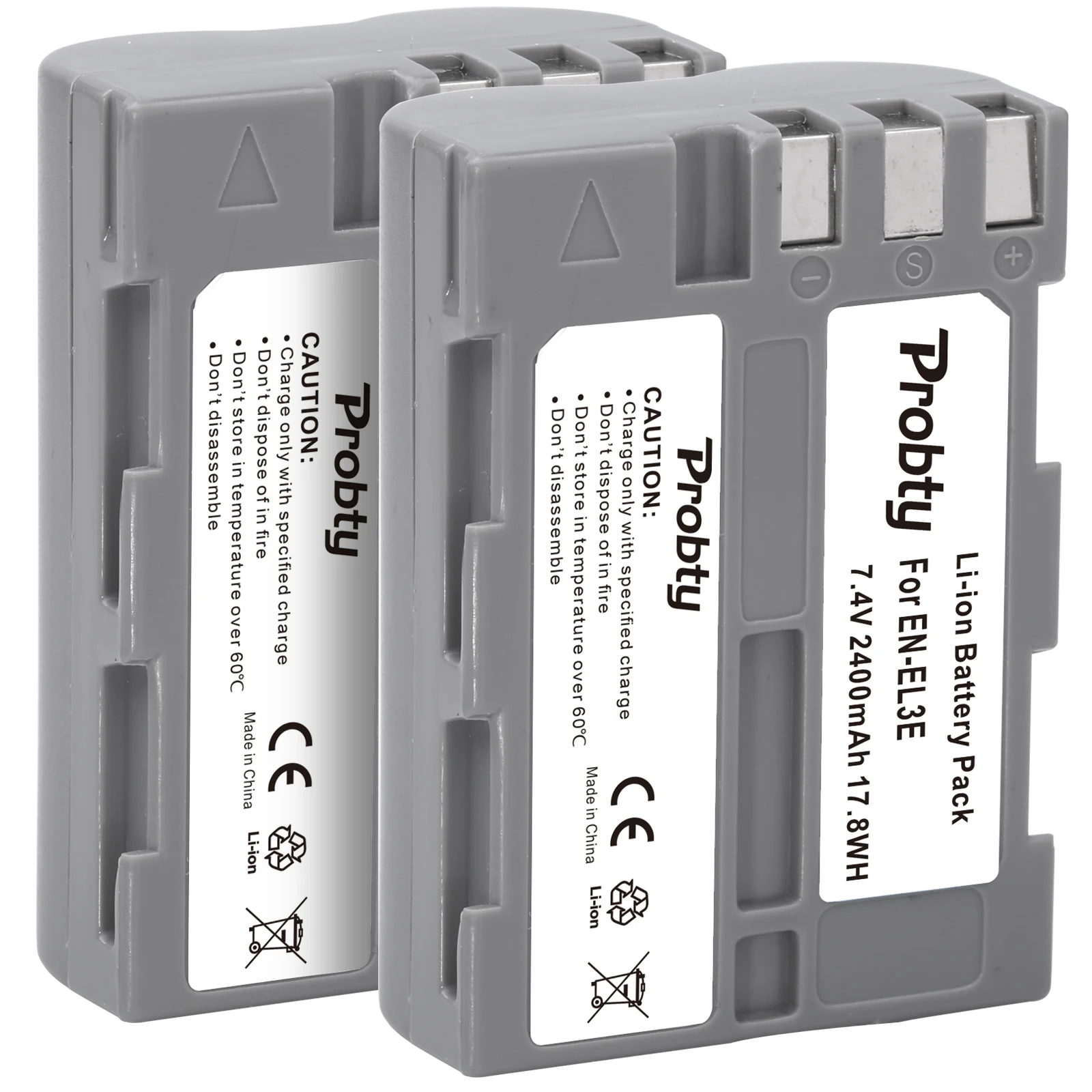 For NIKON EN EL3E EN EL3A EN-EL3e Battery + LCD Charger for Nikon D50 D70 D80 D90 D100 D200 D300S D700 D300S