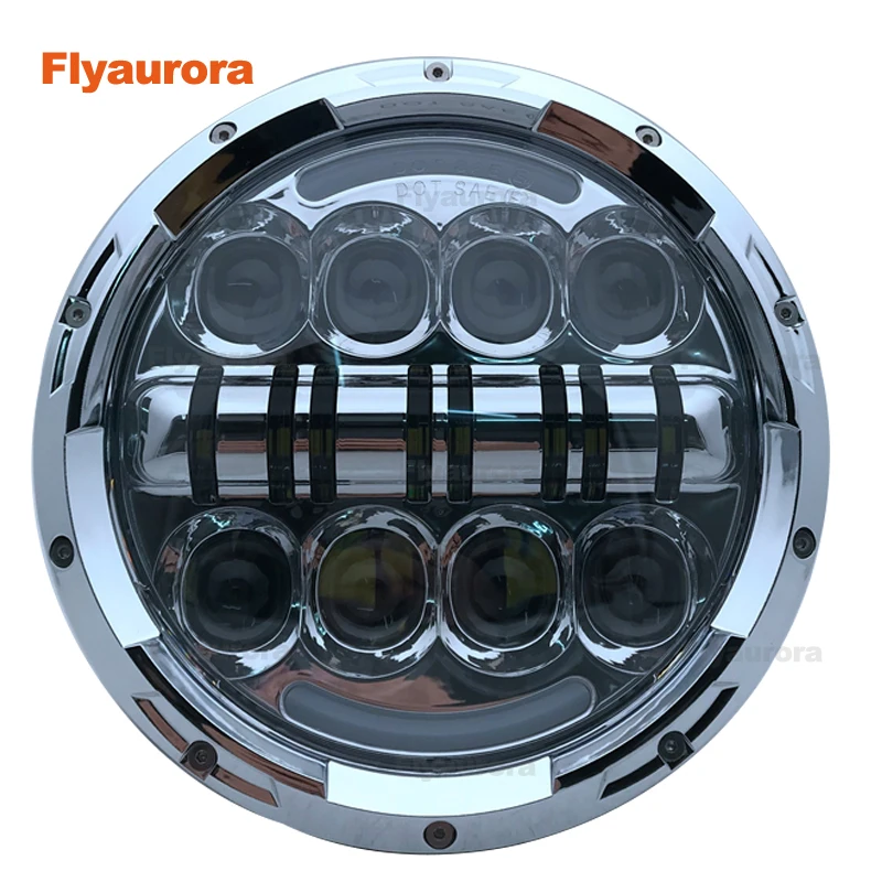 Flyaurora 2PCS/Pair 4 Inch 30W LED Fog Light For Jeep Wrangler JK 40~60 High Power LED Fog Lamp Auto DRL Lighting Led Headlamp