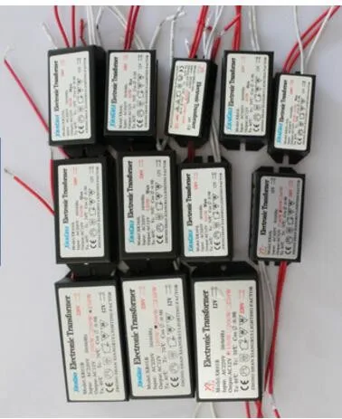 1 piece metal Electronic Transformer 20W 40W 50W 60W 80W 105W 120W  AC 220V to 12V For Panel Light & Crystal Lamp G4 Light Beads