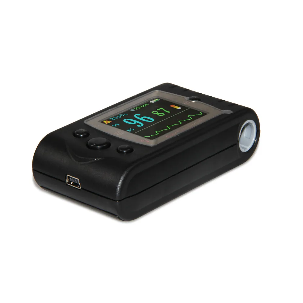 FDA CMS60C Finger Blood Oxygen SPO2 Monitor TFT LCD+SW OLED Pulse Oximeter chargeable battery,adult spo2 sensor CONTEC