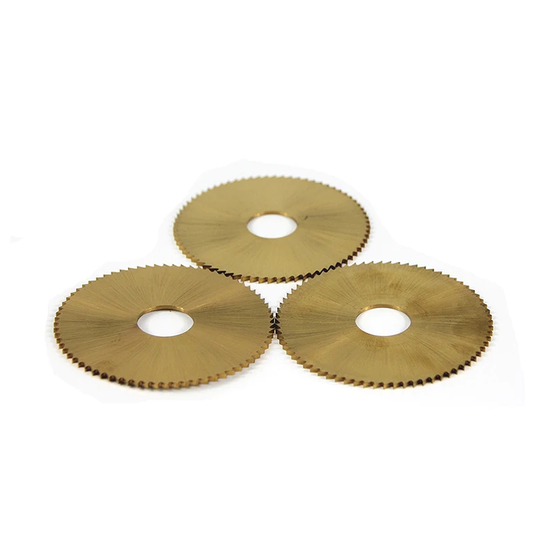 1PC 70x25.4x1.2mm 72T Key Machine Blade For Wenxing Key Cutting Machine Titanium Coated Key Cutter  Blade HSS Circular Saw Blade