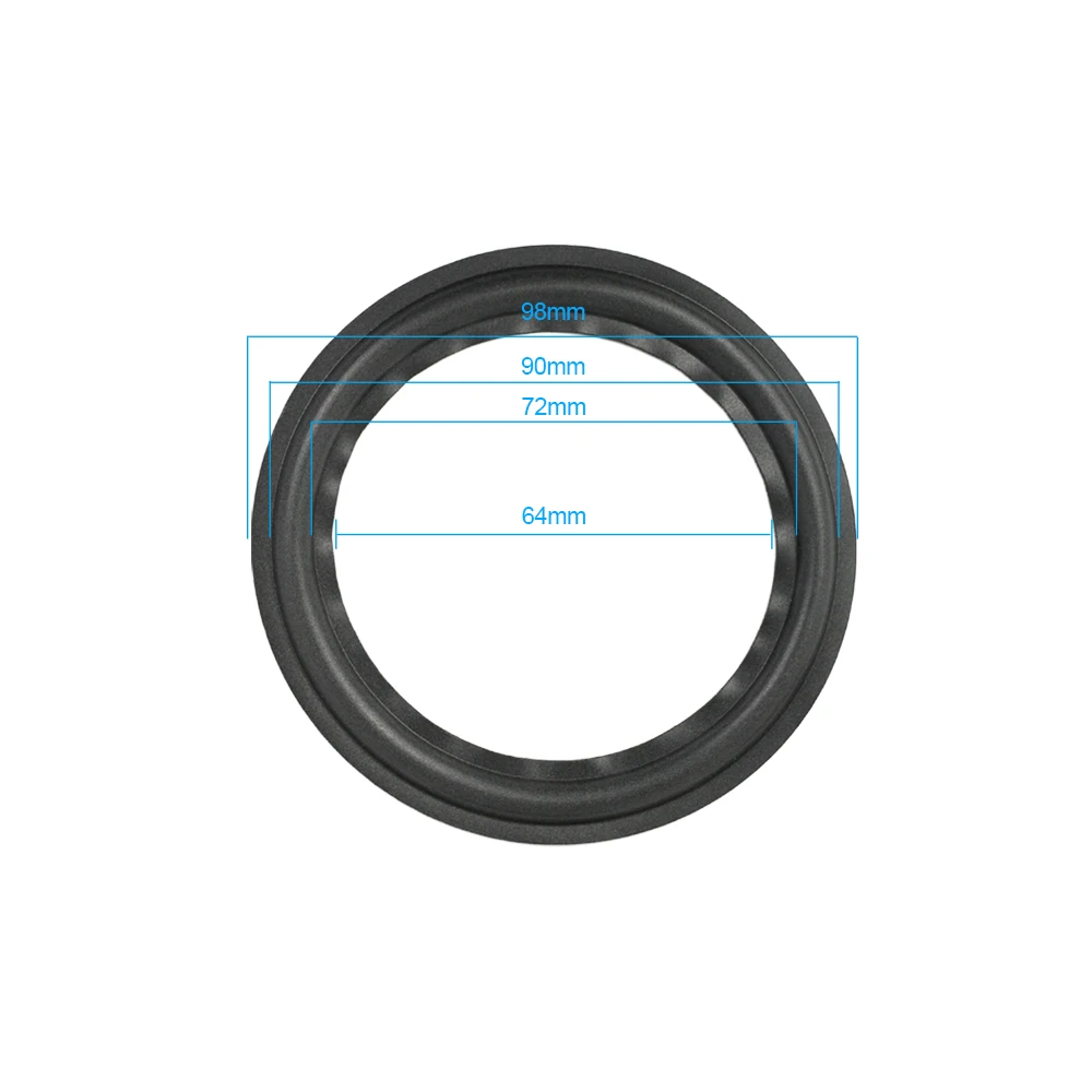 AIYIMA 2 шт. аудио активный динамик s 4/5/6, 5/8/10 дюймов, искусственная вспененная губка с краями, аксессуары