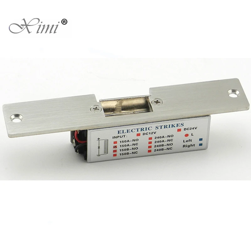 12V Door Lock Electric Strike NO Style Power To Open Fail Safe Electric Lock Cathode lock For Door Access Control System