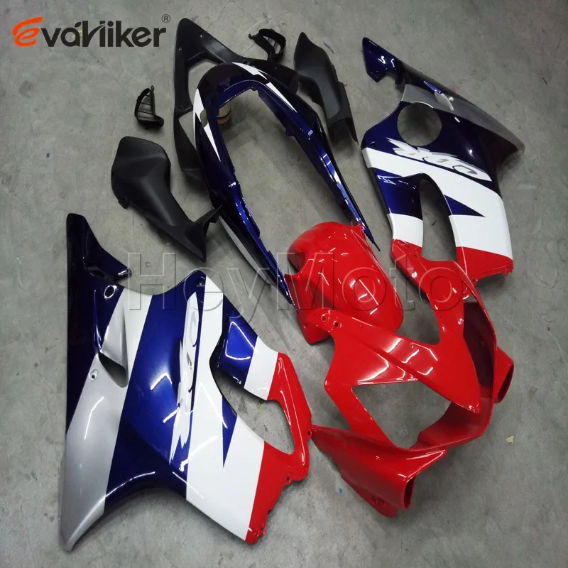 ABS motorcycle fairings for CBR600F4i 2004 2005 2006 2007 CBR600 F4i 04 05 06 07 Injection mold red blue