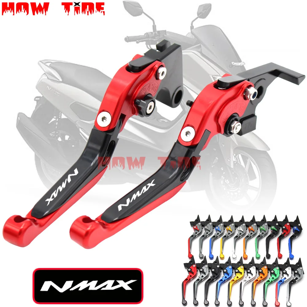 For YAMAHA NMAX 155 125 NMAX155 NMAX125 N-MAX 155 125 2015-2019 Motorcycle Accessories Folding Extendable Brake Clutch Levers