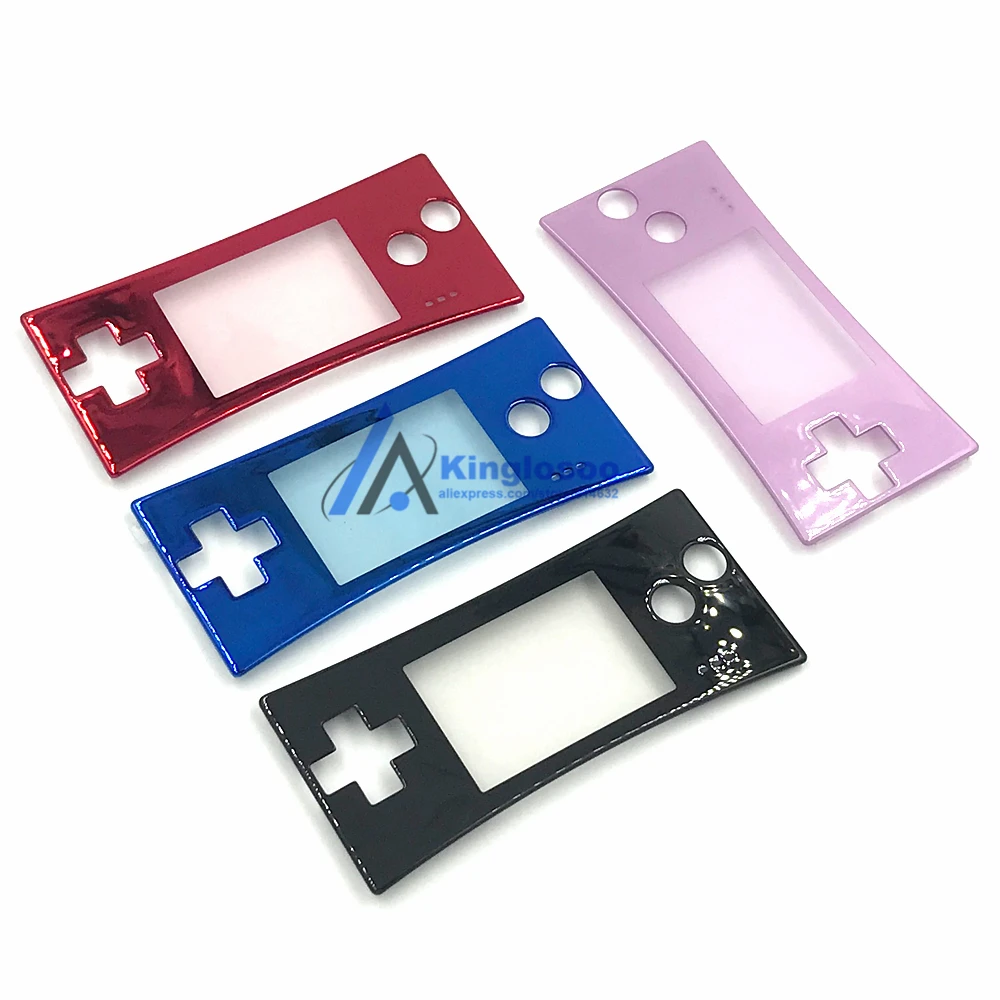 Substituição do escudo dianteiro para gameboy micro capa de placa frontal para acessórios de habitação gbm