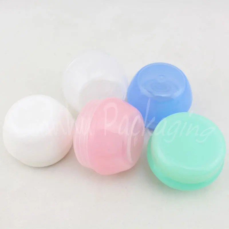 20G Color Mushroom Cream Bottles , 20CC Lovely Small Sub-bottle , Comestic Skin Care Cream Plastic Container