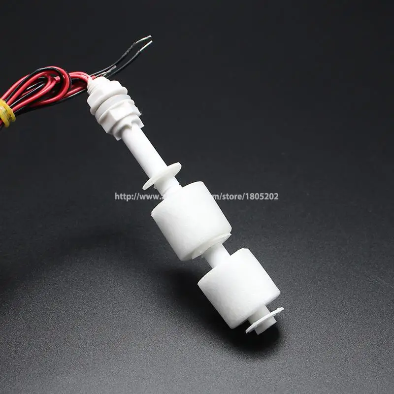 M10*100MM Dual Level Control PP  Water Level Sensor Liquid Plastic Float Switch Tank 100V 220V ZP10010-2