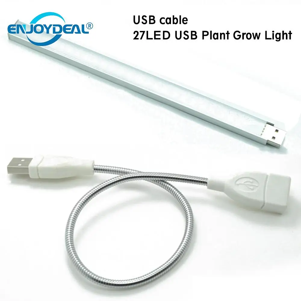 USB Power 27 Led โรงงาน Grow Light ดอก Vegs หลอดไส้ Hydroponics เรือนกระจกในร่มโคมไฟ G6