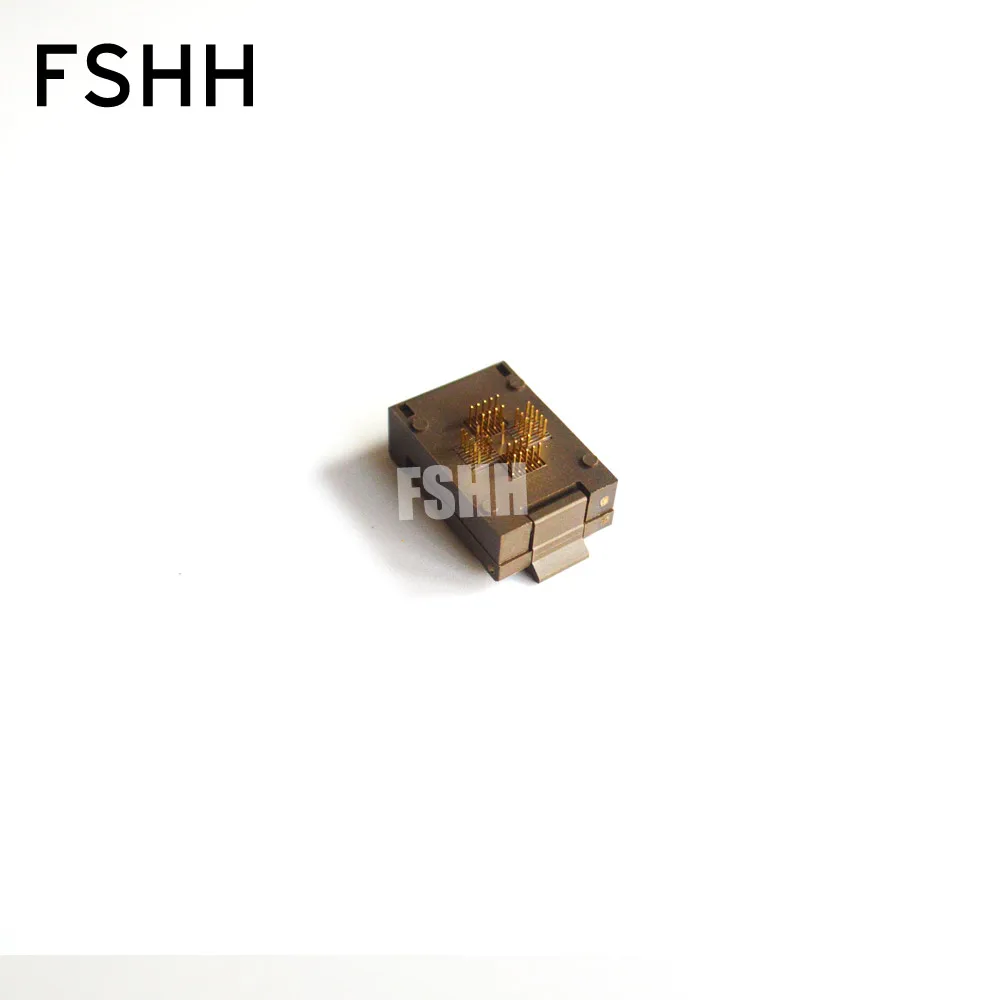 FSHH QFN36 WSON36 UDFN36 MLF36 ic kiểm tra socket Size = 6 mét x 6 mét Pin pitch = 0.5 mét