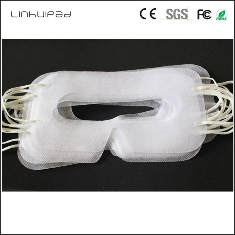 100pcs VR Mask Pads White Sanitary VR Face Coverrs Disposable Eye Cushions for HTC Vive 3D Virtual Reality Glasses