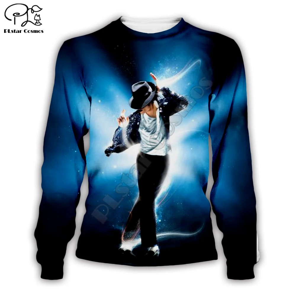 PLstar Cosmos Michael Jackson 3D Printed Hoodie/Sweatshirt/Jacket/Mens Womens hip hop apparel Fan costume