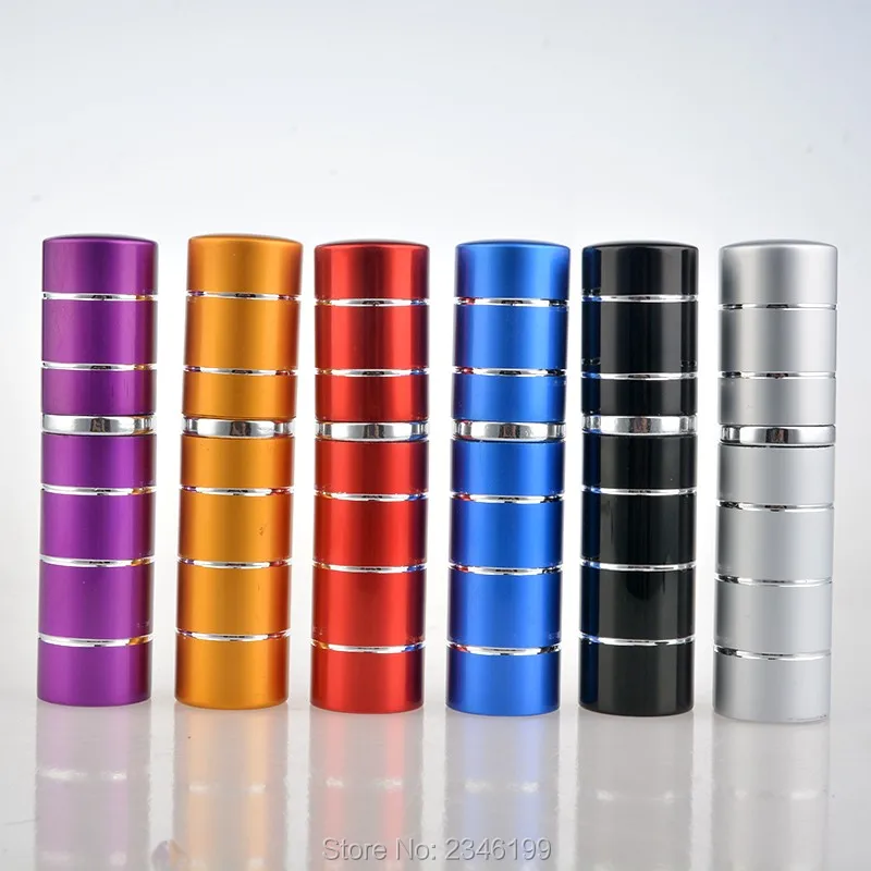 

10ML 50Pcs/lot Fashion High-Grade Aluminum Perfume Glass Empty Bottle Portable Water Spray Bottle.