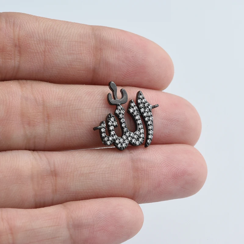 Gold Color Allah Connector Pendants Charms Accessories For Muslim  Bracelet Jewelry Making Muslim Jewelry Supplies Wholesale