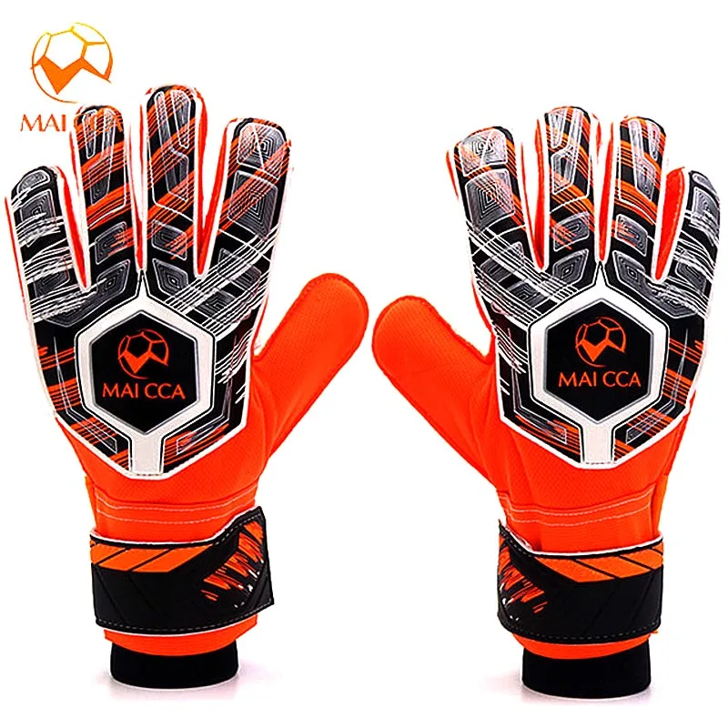 Training Handschoenen Kids Professionele Vinger Bescherming Voetbal Keepershandschoenen Voetbal Handschoenen Dikker Latex Keeper