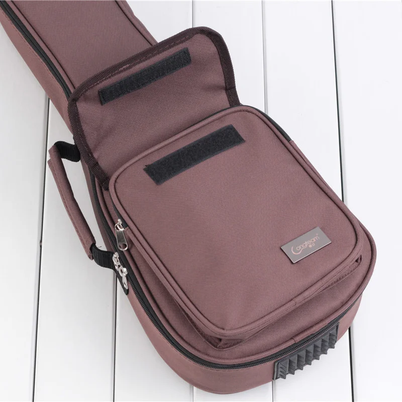 Thicken Soprano Concert Tenor Ukulele Bag Case Backpack Handbag 15MM 21 23 26 Inch Ukelele Mini Guitar Accessories Parts Gig