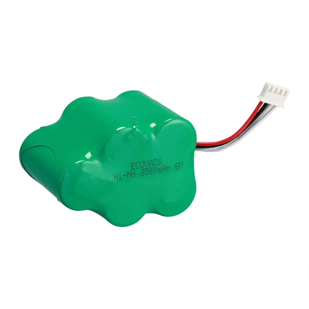 2Pcs Real Capacity 6V 3.5Ah Vacuum cleaner battery for ECOVACS deebot D650 D660 D680 D710 D720 D730 D760 LP43SC3300PS Wholesale