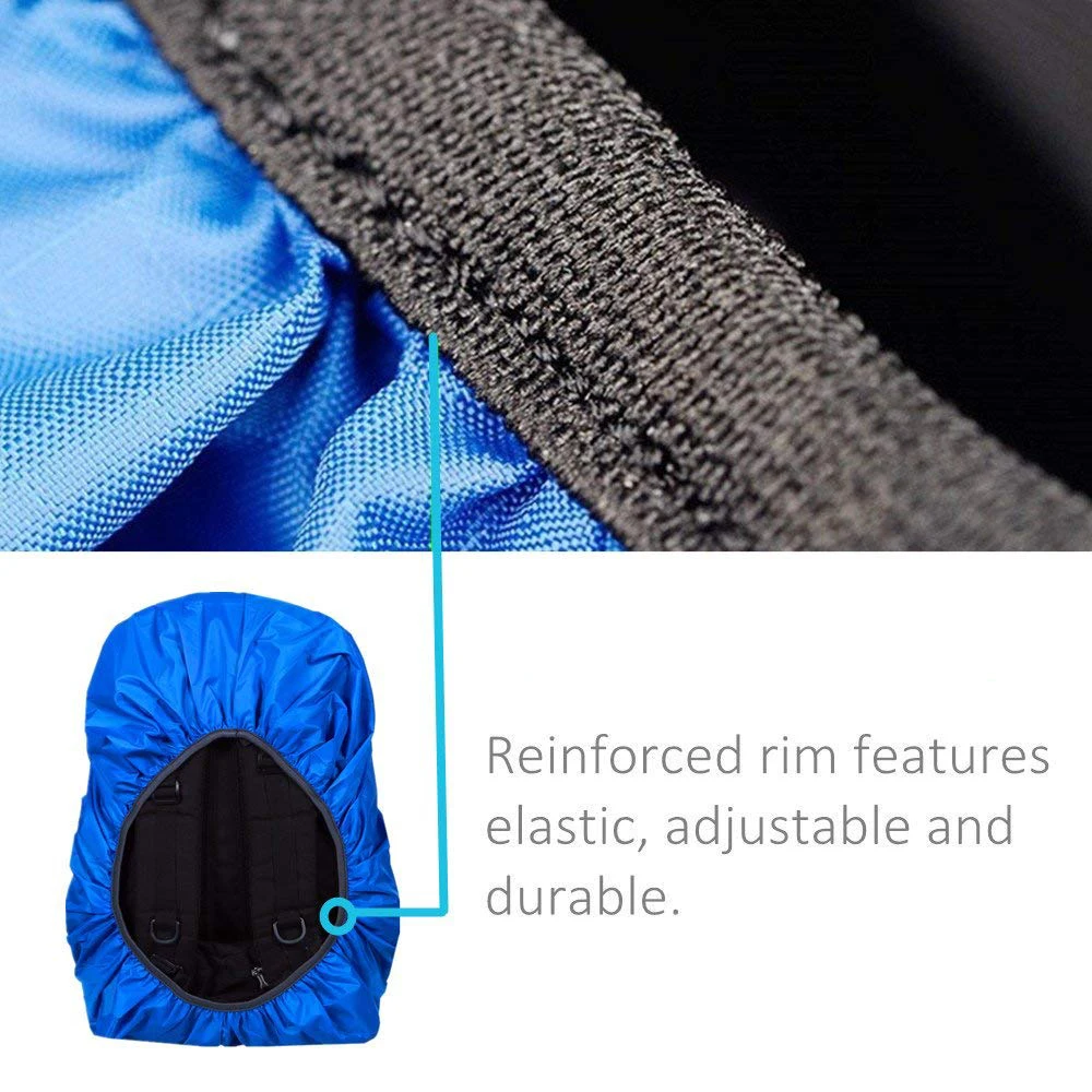 PROTECTOR PLUS Tactical Waterproof 20-70L Backpack Rain Cover Portable Ultralight Trunk Protector Dustproof Shoulder Outdoor