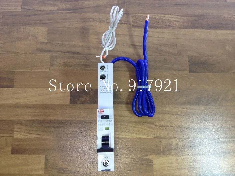 

[ZOB] Imported WYLEX PSBS10-B/1 leakage protector compact leakage protection switch 30MA 1P10A --5pcs/lot