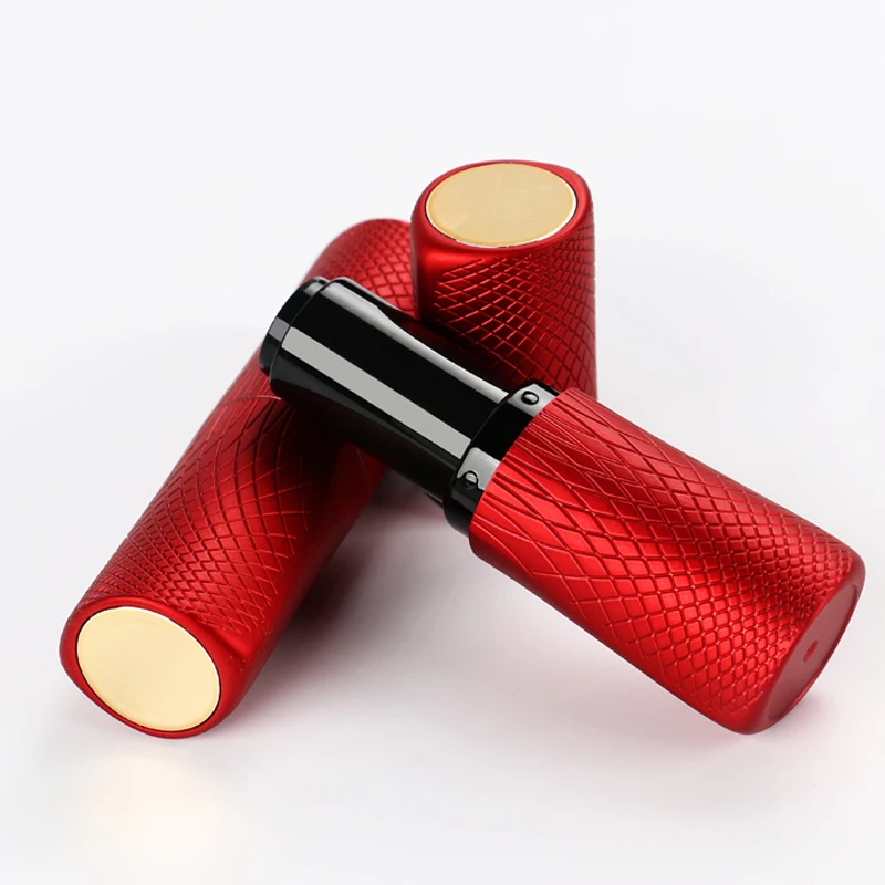 New Plastic DIY Lipstick Tubes Empty Lips Bottles Red and Black Lip Rouge Case Maquiagem Cosmetic Container Packaging 200pcs/lot