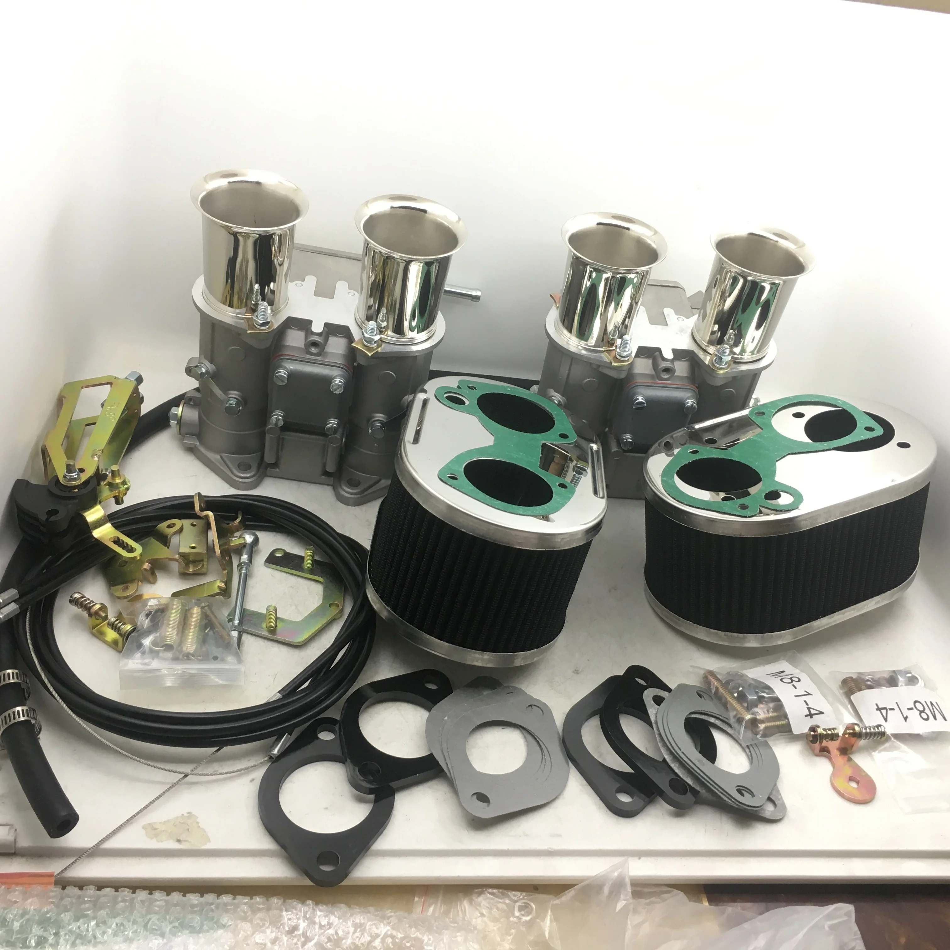 

SherryBerg TWIN fajs carb kit 40dcoe 40 DCOE CARBURETOR FOR many engines rep. weber kit carburettor kit linkage kit air filter