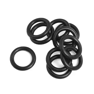 

10 Pcs 25mm x 4mm NBR O Rings Hole Sealing Gaskets Washers for Automobile