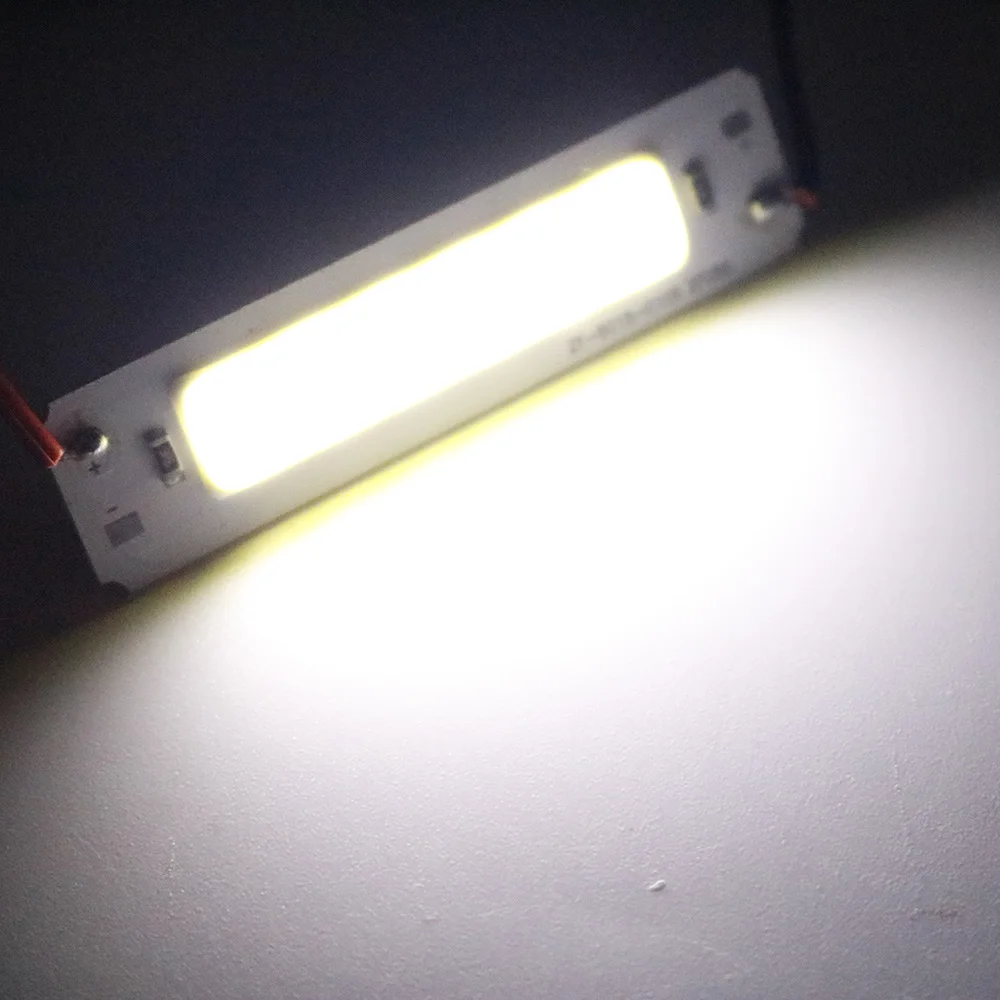 60*15mm LED 5V chip cob 2W COB LED Strip Light Source Bar Lamp DIY USB table lamp LED 5V Panel 5vLight LED strip light wholesale