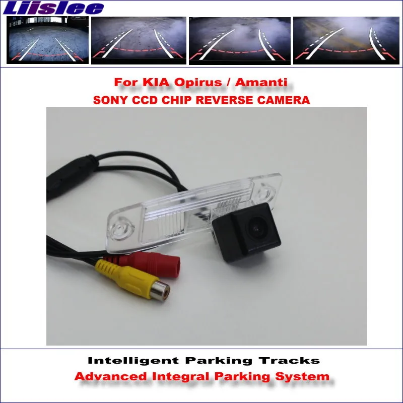 

Auto Rear Camera For KIA Opirus / Amanti Intelligent Parking Tracks Backup Reverse 580 TV Lines Dynamic Guidance Tragectory