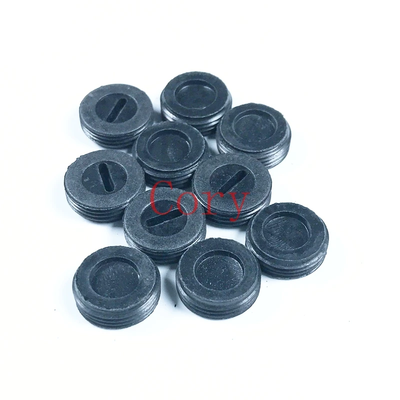 10 stücke Schwarz Kunststoff Schraube Carbon Pinsel Halter Caps Fall Dia. 12mm/13mm/14mm/15mm/16mm/17mm/18mm/20mm/22mm