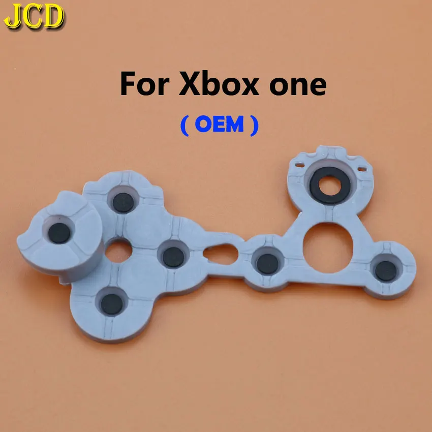 JCD – bouton en caoutchouc conducteur pour MicroSoft Xbox One, pour manette XboxOne S D Pad, 1 pièce, en silicone gris Original