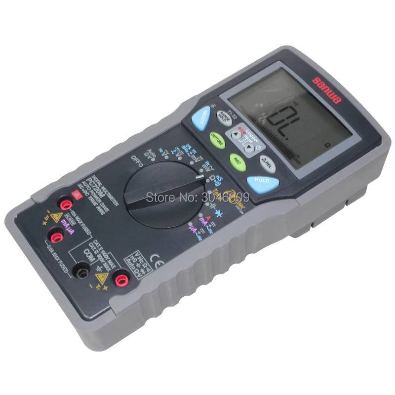 Sanwa PC720M Digital Multimeters/High accuracy/built-in memory (PC Link); Dual Data Display True RMS Multimeter Temperature Test